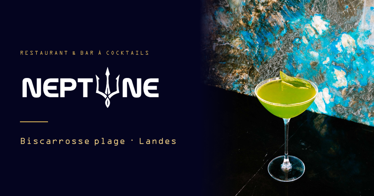 Neptune cocktail bar & food  à Biscarrosse